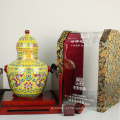 Garrafa de porcelana envelhecida vinho Hua Diao